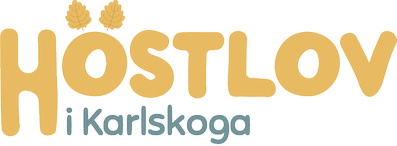 "SOMMARLOV i Karlskoga" i stiliserad text.
